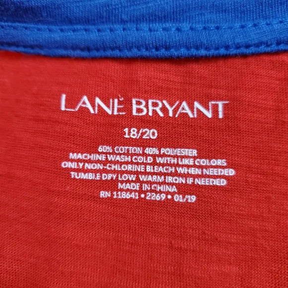 Lane Bryant "American Dream" Top - Picture 8 of 9
